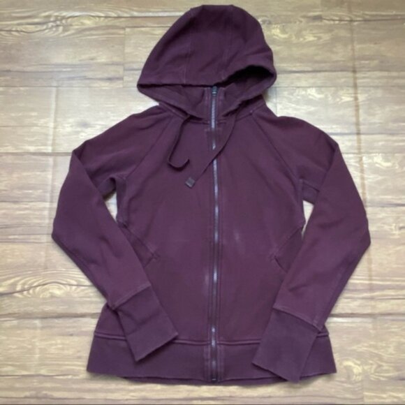 Athleta Triumph Hoodie Full Zip Sweater Women Size Small - Picture 6 of 15